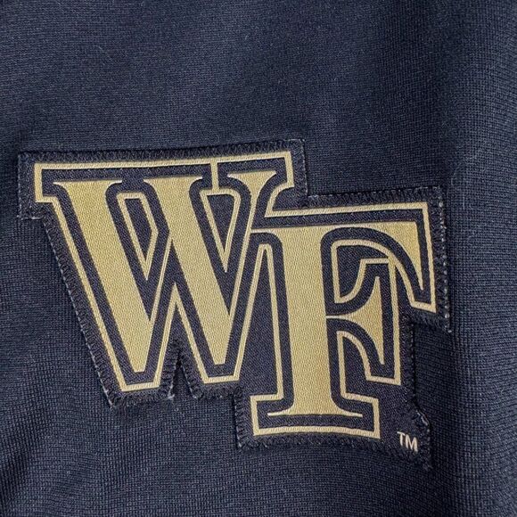 Nike Wake Forest Demon Deacons Jacket Mens XS‎ Black Gold Athletic Outdoor Gym - Picture 4 of 16